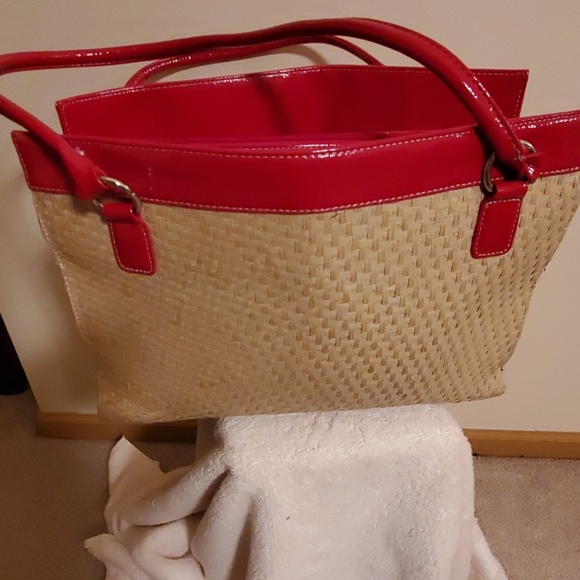 Sag Harbor straw shoulder bag - Picture 4 of 8